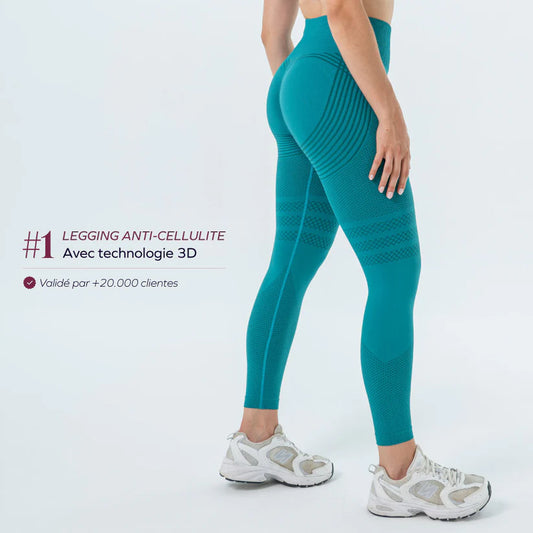 Legging 3D Nooelia© | Vert Paon