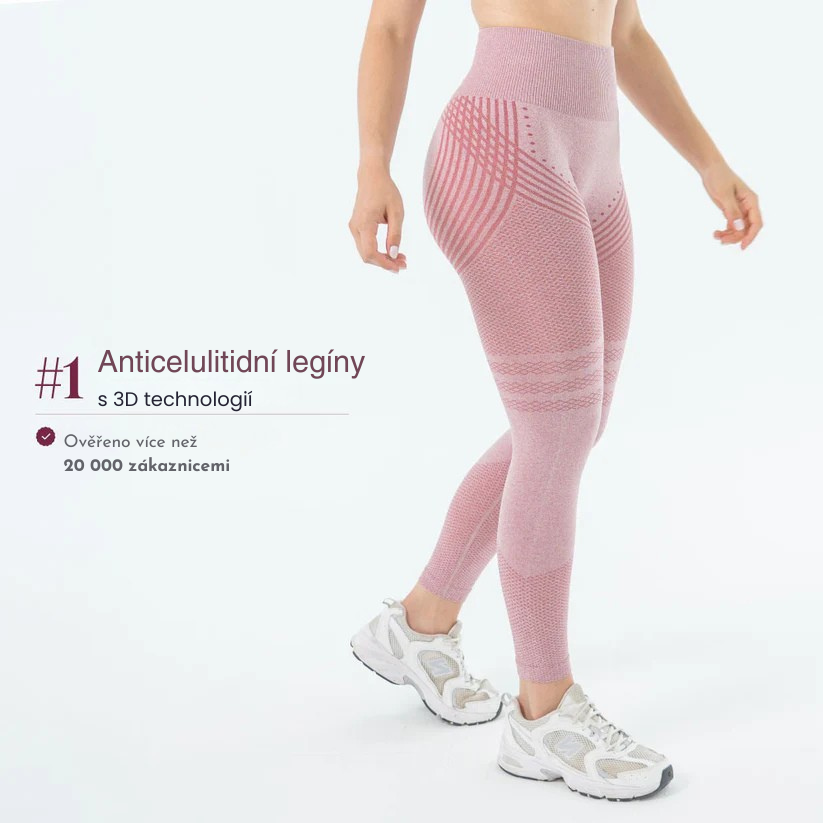 3D tvarující legíny proti celulitidě