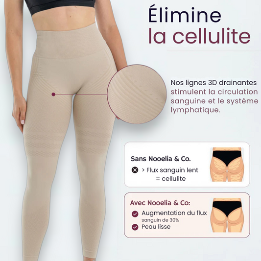 Legging 3D Nooelia© | Beige