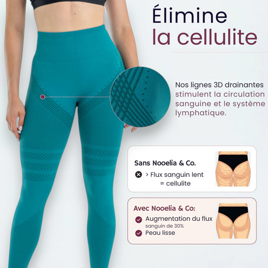 Legging 3D Nooelia© | Vert Paon